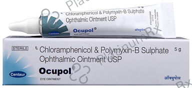 Ocupol 10mg/10000IU Eye Ointment 5gm
