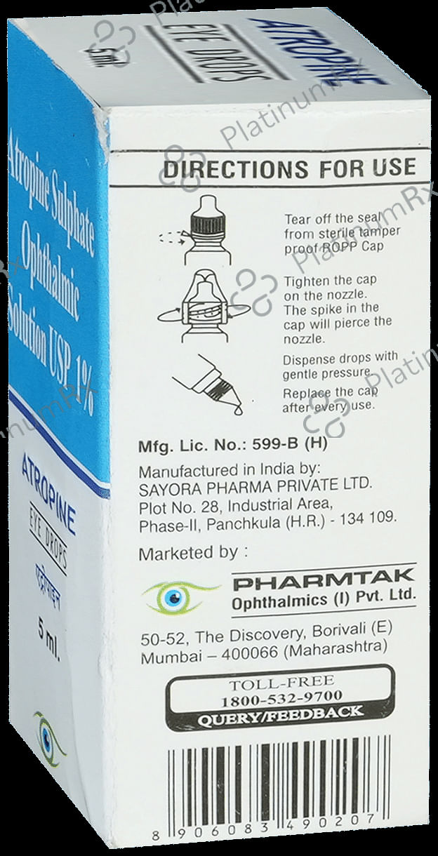 Atropine 1% Eye Drop 5ml