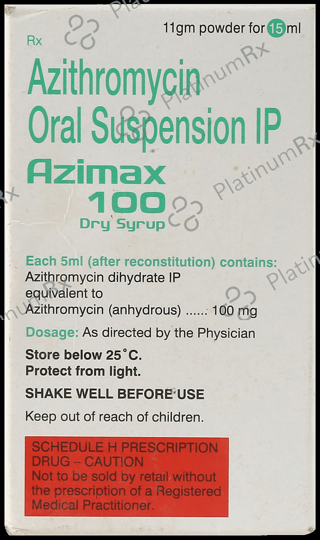 Azimax 100 Dry Syrup