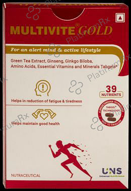 Multivite Gold Tablet 15s