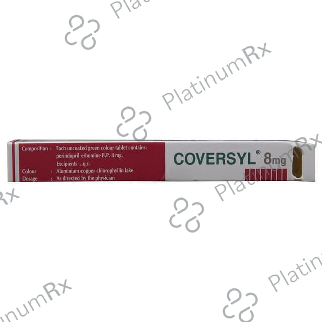 Coversyl 8mg Tablet 10s