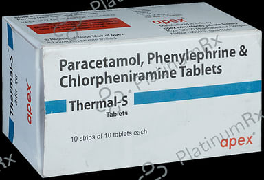 Thermal S 2/500/5mg Tablet 10s