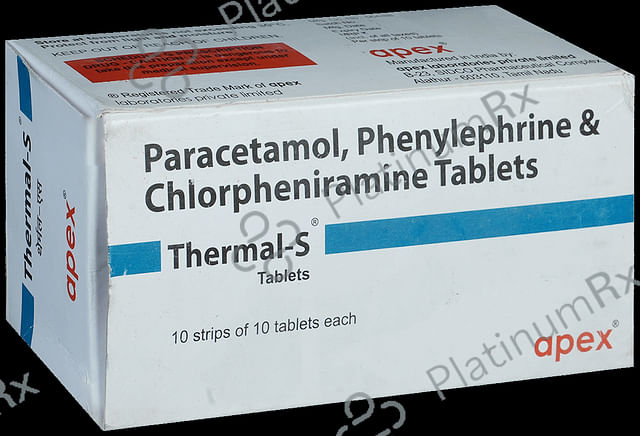 Thermal S 2/500/5mg Tablet 10s