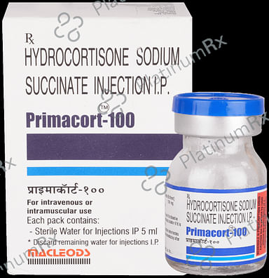 Primacort 100mg Injection 10ml