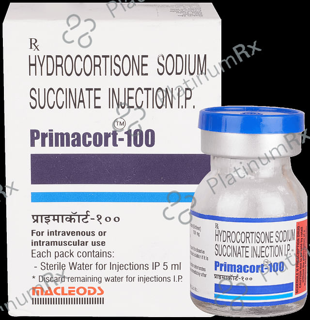 Primacort 100mg Injection 10ml