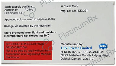 Trustretin 10mg Capsule 10s