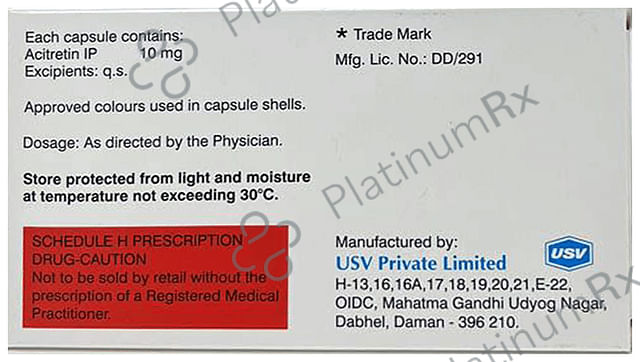 Trustretin 10mg Capsule 10s