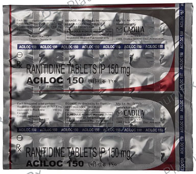 Aciloc 150mg Tablet 30s