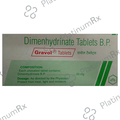 Gravol 50mg Tablet 10s