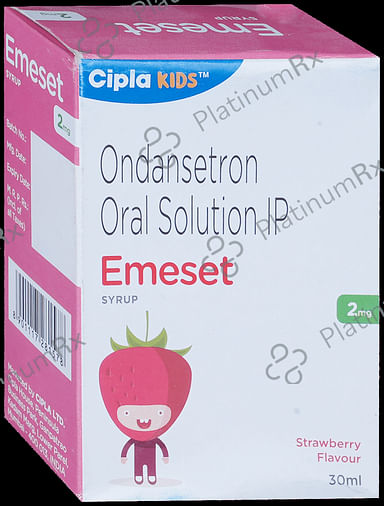 Emeset 2mg Syrup Strawberry 30ml