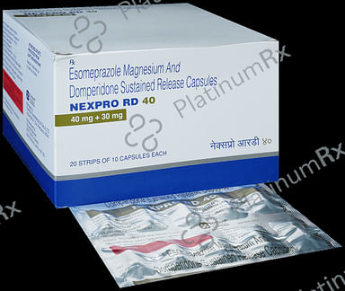 Nexpro RD 40/30mg Capsule SR 10s
