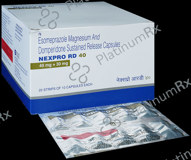 Nexpro RD 40/30mg Capsule SR 10s