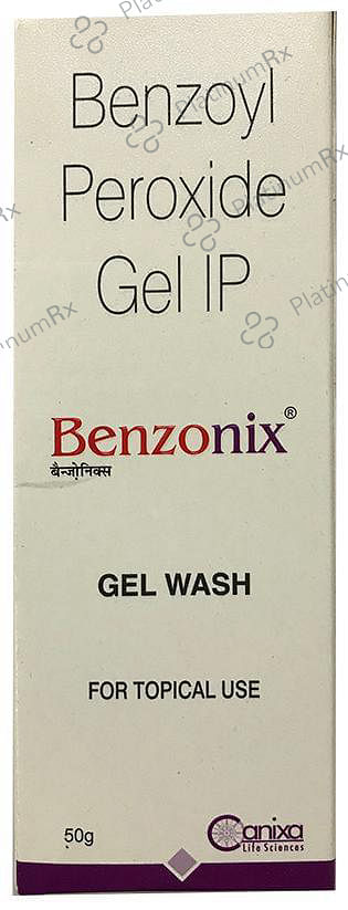 Benzonix 5% Gel Wash 50gm