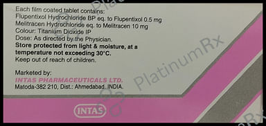 Franxit 0.5 mg/10 mg Tablet