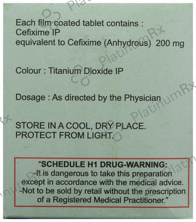 Cefolac 200mg Tablet 10s