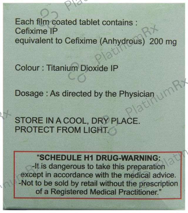 Cefolac 200mg Tablet 10s