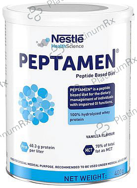 Peptamen Whey Peptide Based Diet for GI Function - Flavour Powder Vanilla