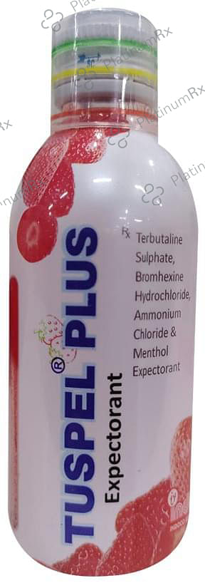 Tuspel Plus Expectorant Strawberry 100ml