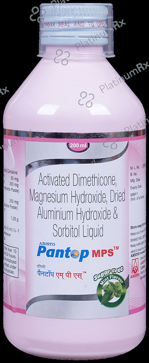 Pantop MPS Mint Syrup 200ml