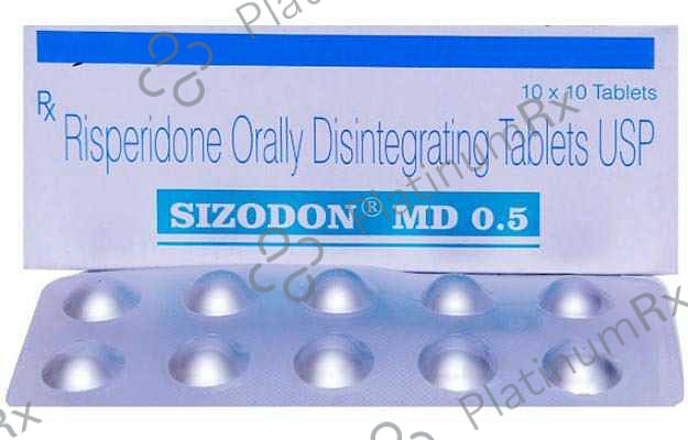 Sizodon MD 0.5mg Disintegrating Strip 10s