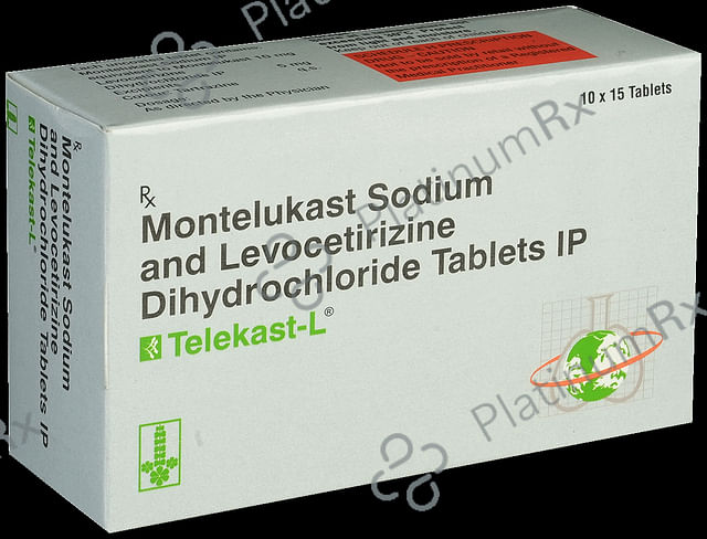 Telekast L 5/10mg Tablet 15s