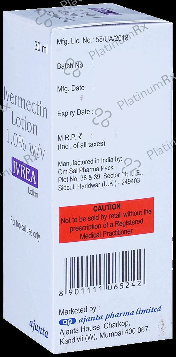 Ivrea 1% Lotion 30ml