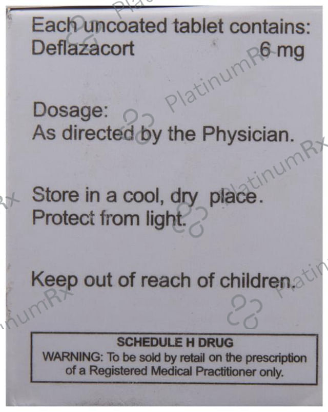 Defcort 6mg Tablet 10s