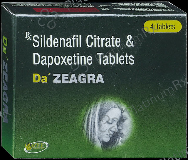 DA Zeagra 30/50mg Tablet 4s