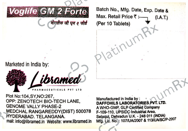 Voglife GM 2 Forte Tablet SR