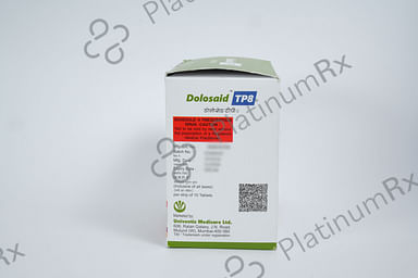 Dolosaid TP 8/100/325mg Tablet 10s
