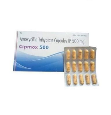 Cipmox 500mg (Yellow) Capsule 15s