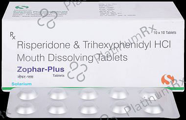 Zophar Plus 3mg/2mg Tablet