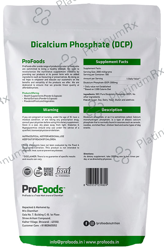 ProFoods Dicalcium-Phosphate (DCP) 1 kg