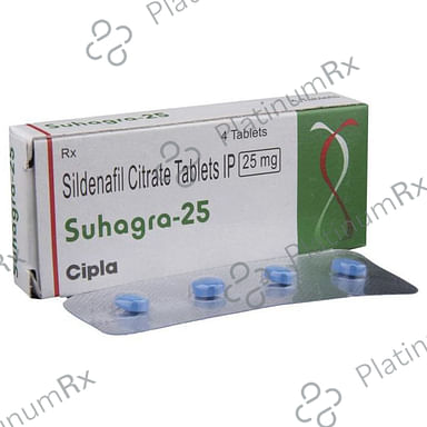 Suhagra 25mg Tablet 4s