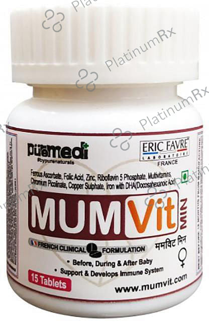 Eric Favre MumVit Min Tablet 15 tablets