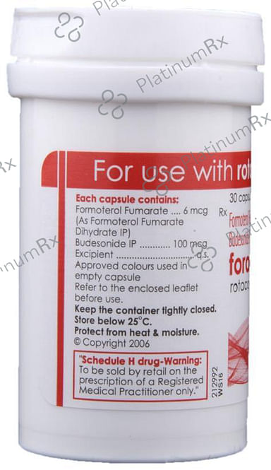 Foracort 100/6mcg Rotacap 30s