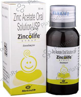 Zincolife 20mg Suspension 50ml