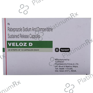 Veloz D 30/20mg Capsule SR 10s