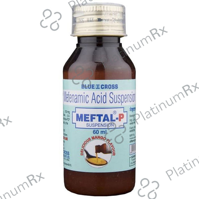 Meftal P 100mg Suspension 60ml