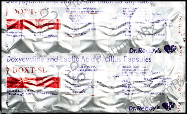 Doxt SL 100mg/5B Capsule 10s