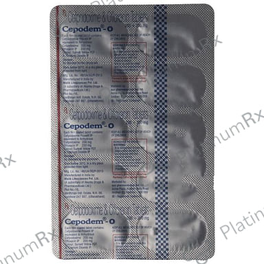 Cepodem O 200/200mg Tablet 10s