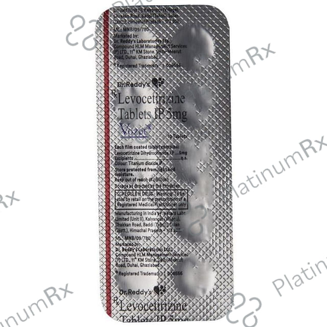 Vozet 5mg Tablet 10s