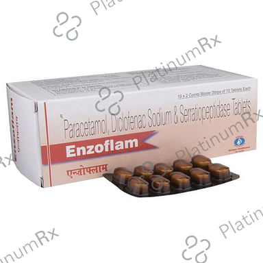 Enzoflam 50/325/15mg Tablet 10s