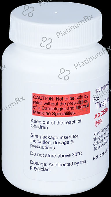 Axcer 90mg Tablet 180s