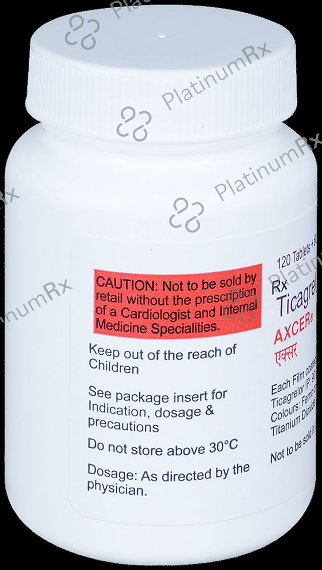 Axcer 90mg Tablet 180s
