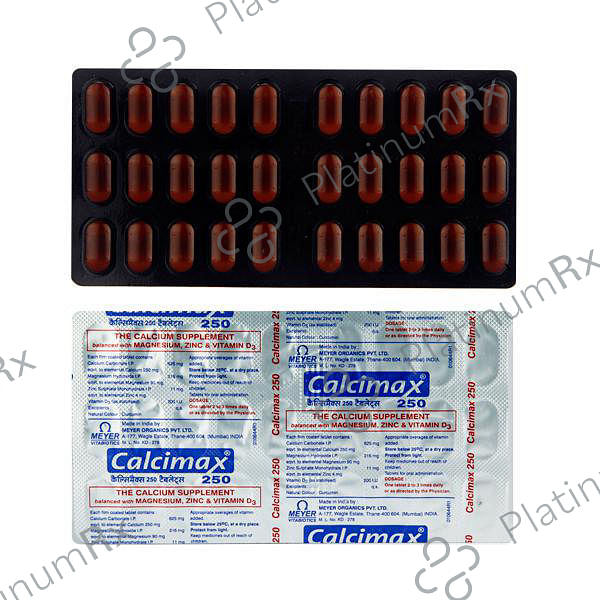 Calcimax 250 Tablet 30s