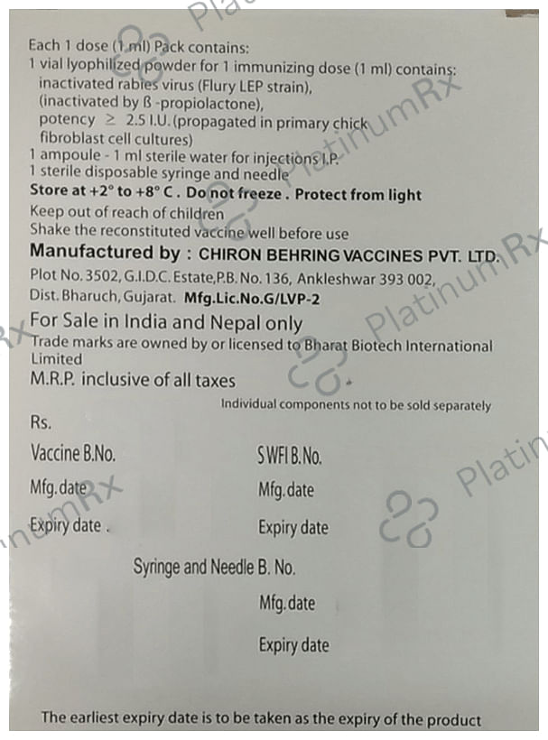 Chirorab Vaccine 1s