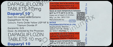Daparyl 10mg Tablet 10s