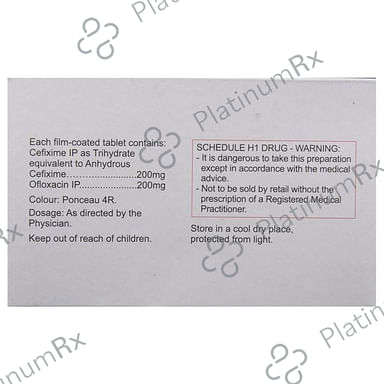 Taxim OF 200/200mg Tablet 10s