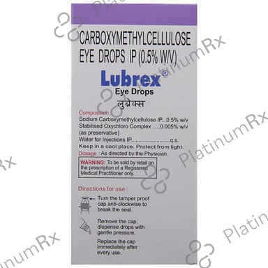 Lubrex 0.5% Eye Drop 10ml